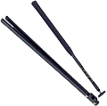 EX1125 - Tiller with Deluxe Extension - Black Anodised