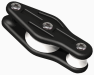 EX1326 - Fiddle Block with 34 and 20mm sheave